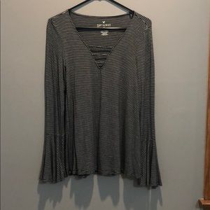 American Eagle Bell Sleeve Shirt